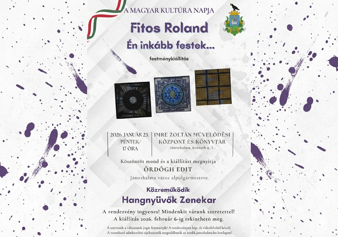 A Magyar Kultúra Napja: "Én inkább festek..."